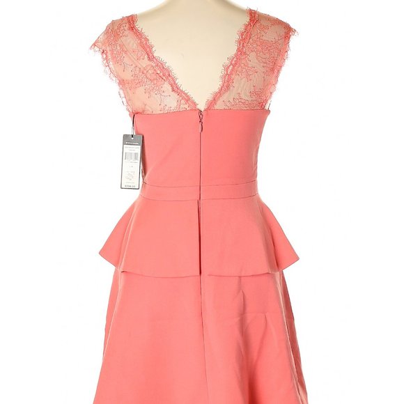 NWT - BCBGMaxAzria Coral Dress - Picture 2 of 6